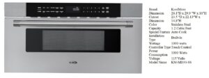 KoolMore KM-MD30-SS, Best Drawer Microwave