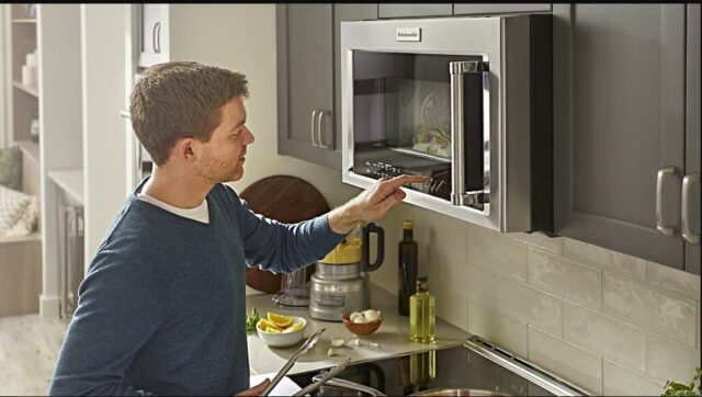 Built in microwave oven