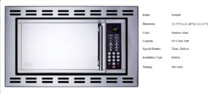 Summit OTR24 Built in microwave oven