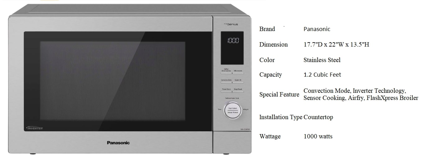 Panasonic NN-CD87KS Microwave Convection Oven