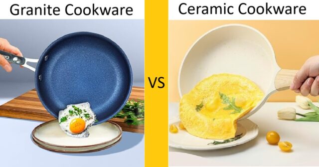 granite vs ceramic cookware