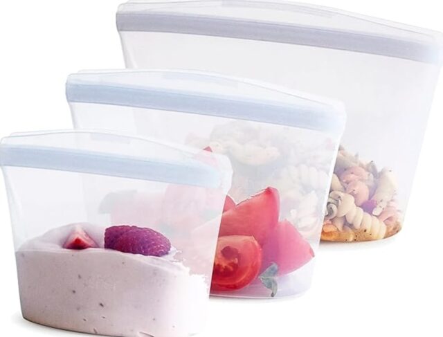 silicone food storage bags